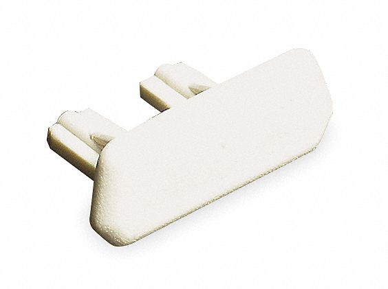 Blank End Ivory PVC Ends