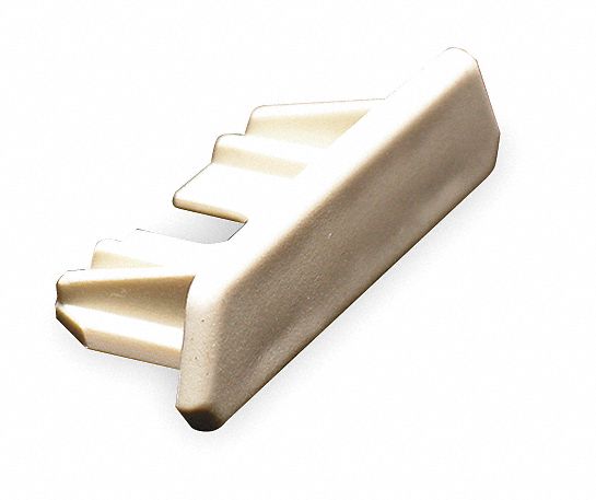 Blank End Ivory PVC Ends