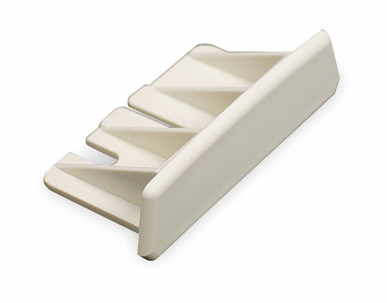 Blank End Ivory PVC Ends