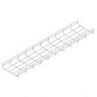 WIRE MESH CABLE TRAY, 8 IN W, 2 IN H, 10 FT L, 36 LB, STEEL, ZINC PLATED