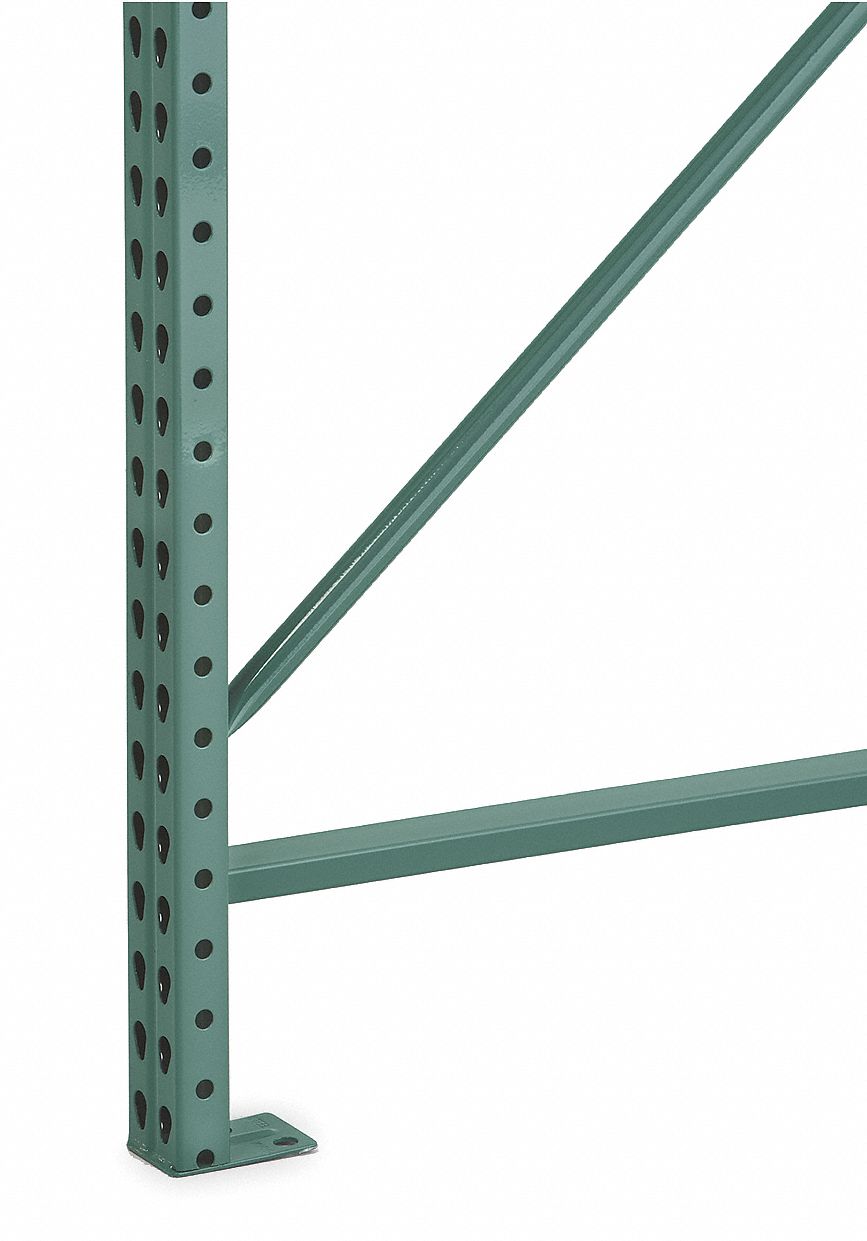 4GWC1 - Pallet Rack Frame 36W x 36D x 120H Green