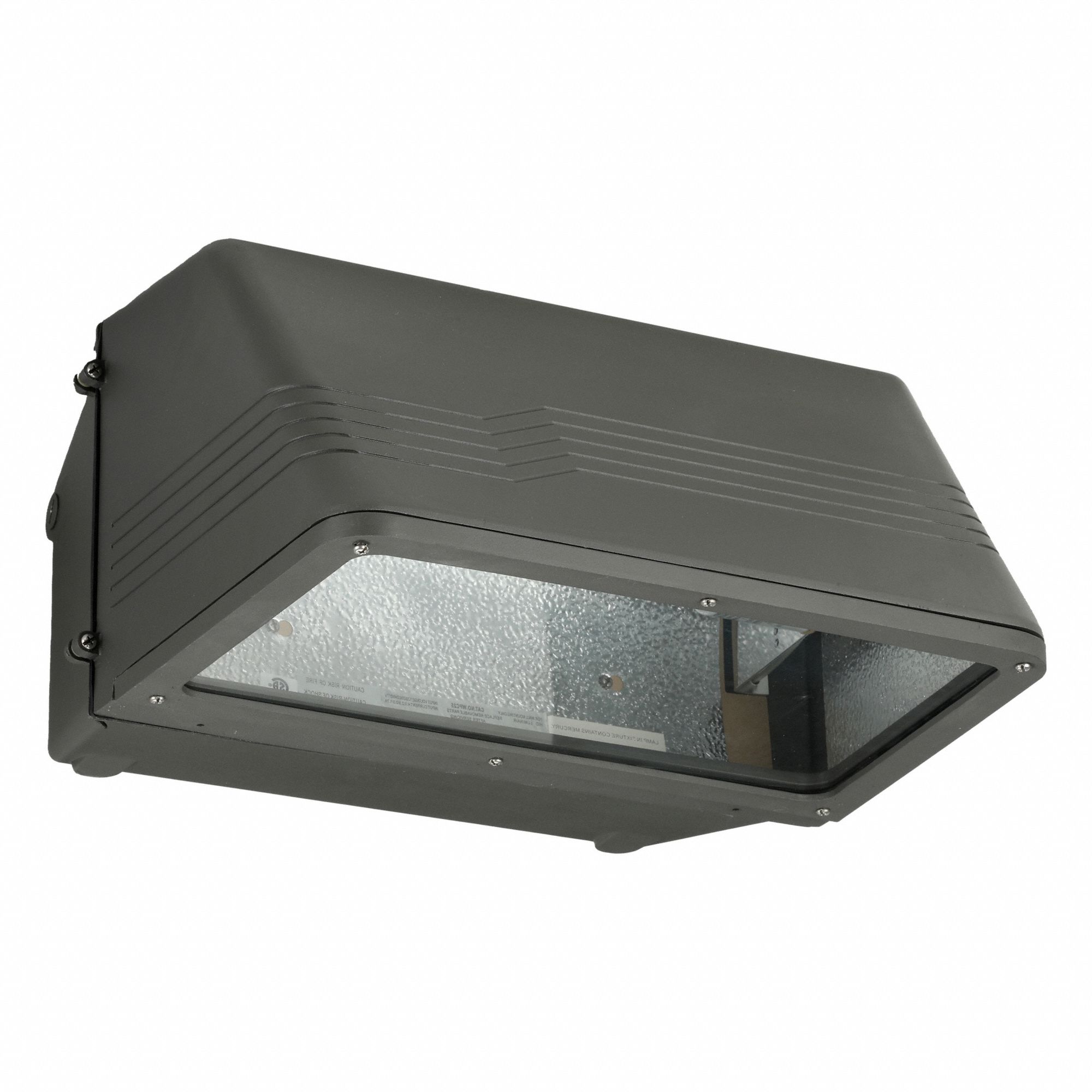 Anti-Glare Wall Pack: Metal Halide, 40, 000 lm, 4100K, 120 to 277V AC, 400 W, Type IV