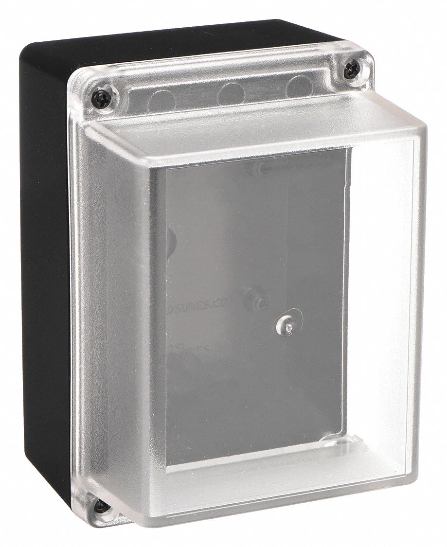 BOX ENCLOSURES, Polycarbonate, 6 in Nominal Ht, Enclosure - 4GXW7|BEN ...