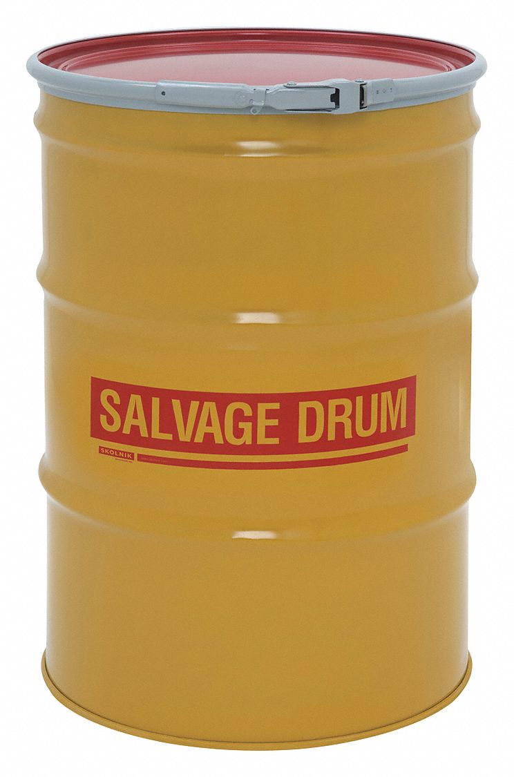 Yellow 1654 for sale online Eagle Salvage Drum Open Head 20 Gal 