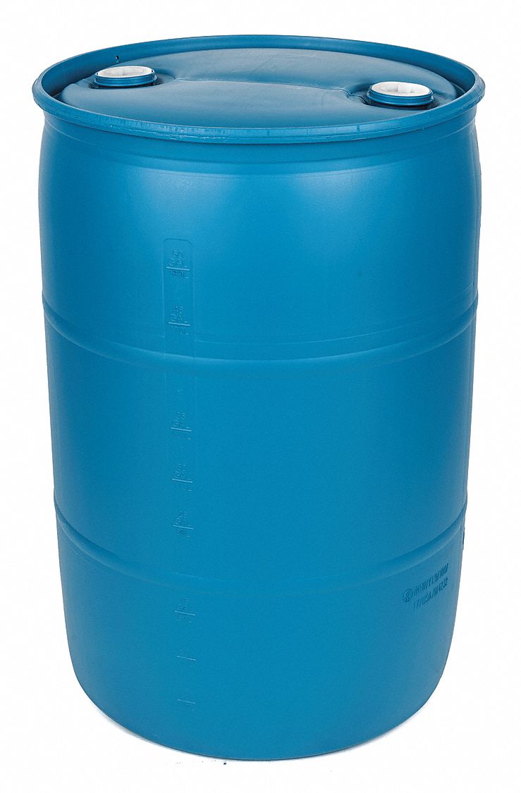 TRANSPORT DRUM,CLOSED HEAD,55 GAL.,BLUE