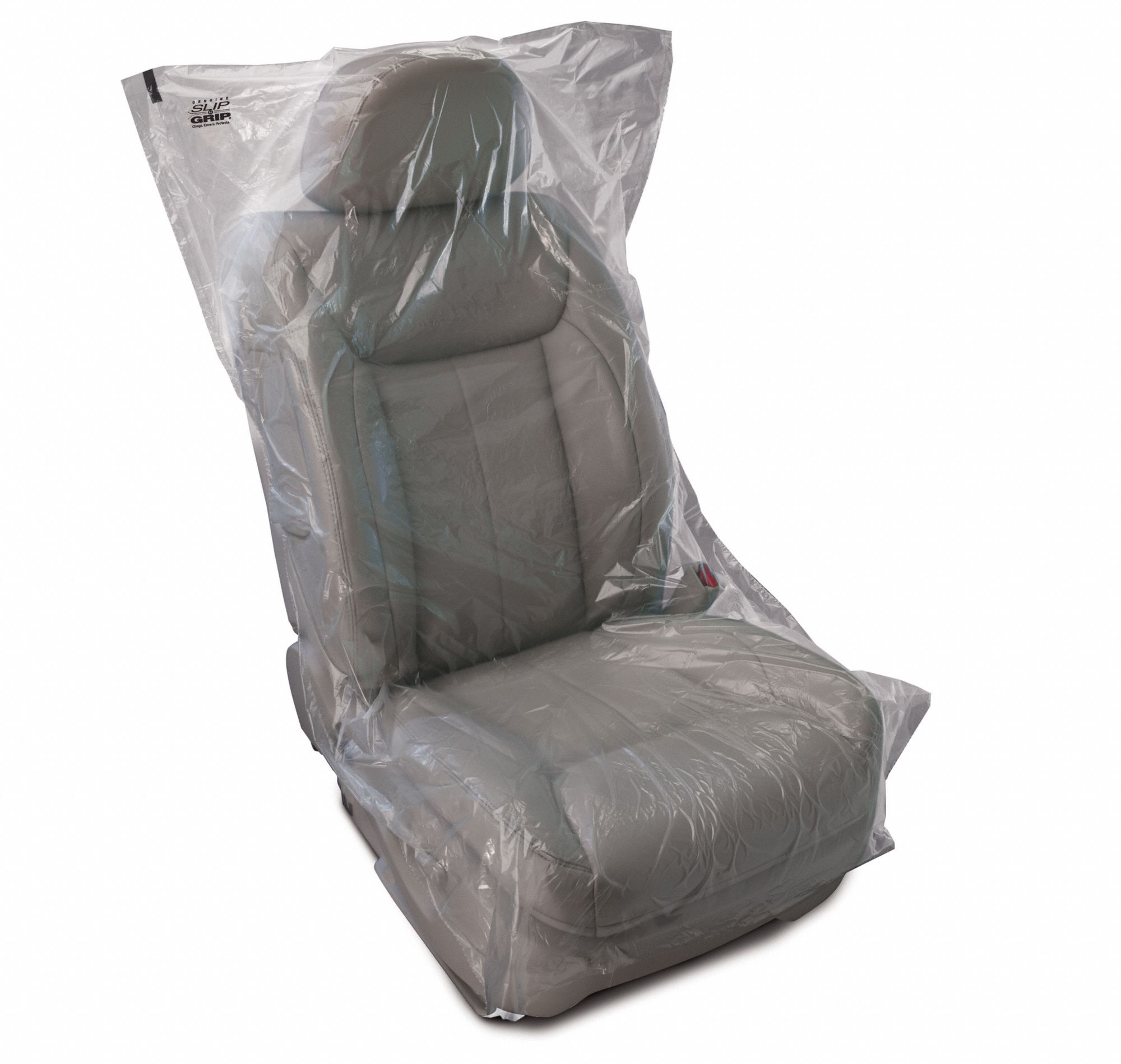 Seat Cover,  Plastic,  32 in x 56 in,  Clear,  PK 250