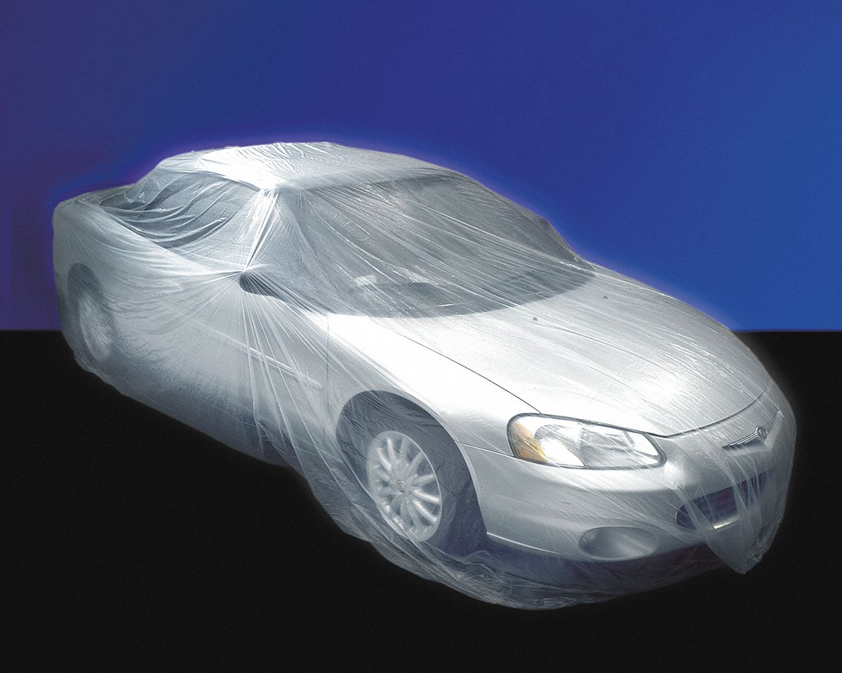 4GYX3 - Car Cover Large Roll Plastic PK30