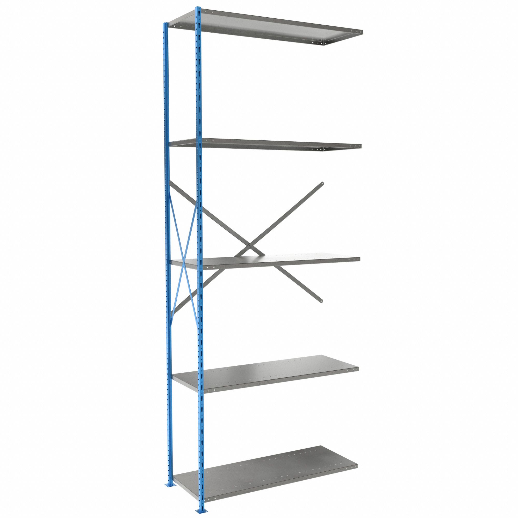 HALLOWELL, AddOn, HeavyDuty, Metal Shelving 4GZW2AH57101810PB