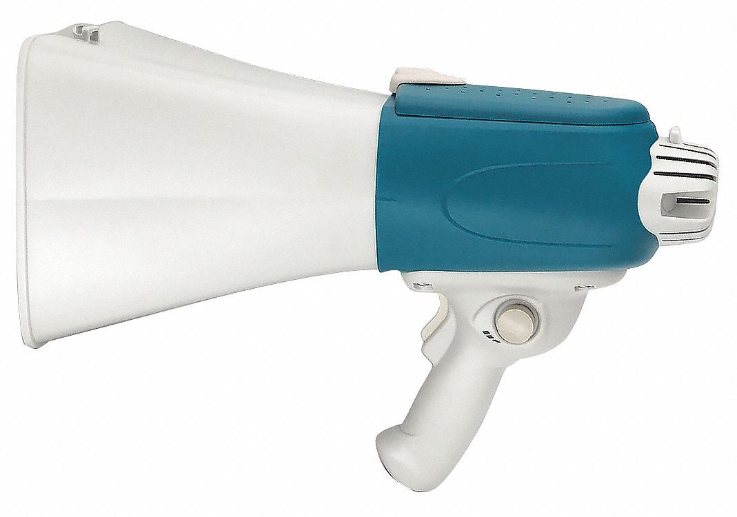 15 W Peak Output Power, Siren/Talk, Megaphone 4H9734H973 Grainger