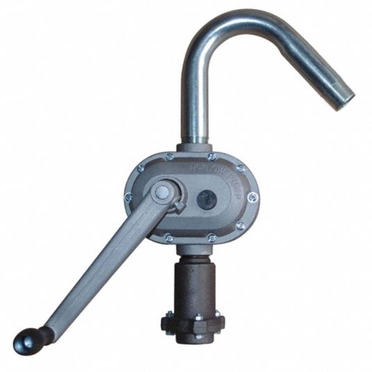 DAYTON Hand Operated Drum Pump: Rotary, 5 gal_15 gal_30 gal_55 gal For  Container Size, Buna-N