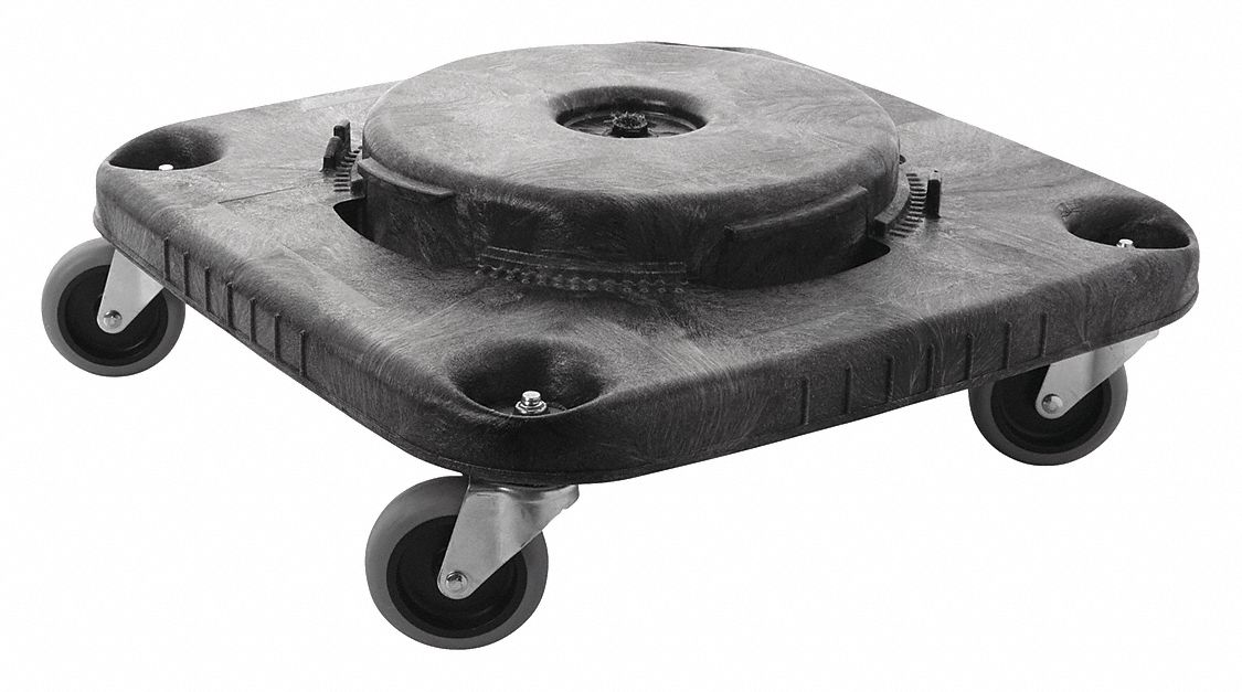 CONTAINER DOLLY,300 LB.,FITS 28 GAL.