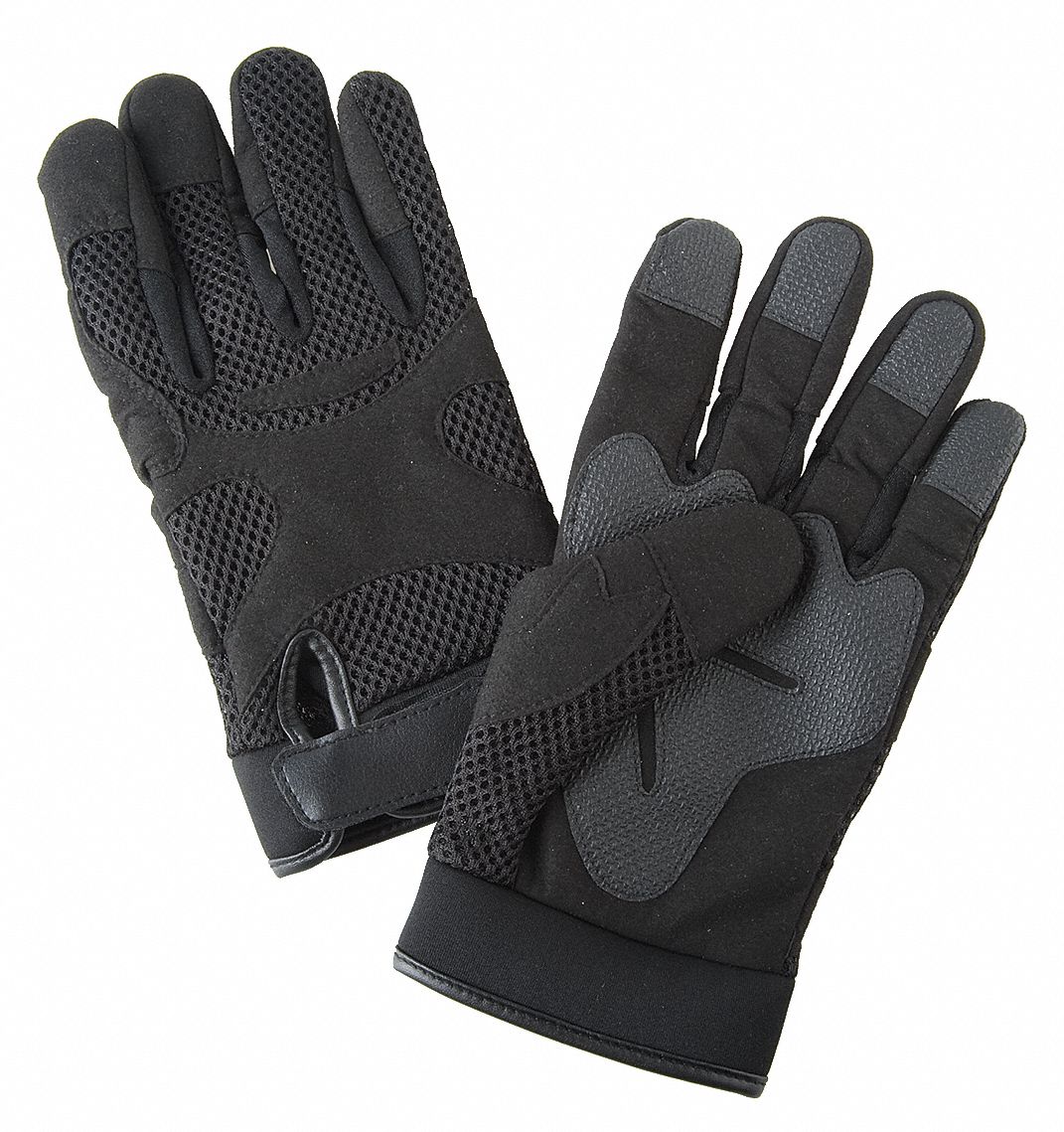 CONDOR, Synthetic Leather, Black, Mechanics Gloves 4HDK24HDK2 Grainger