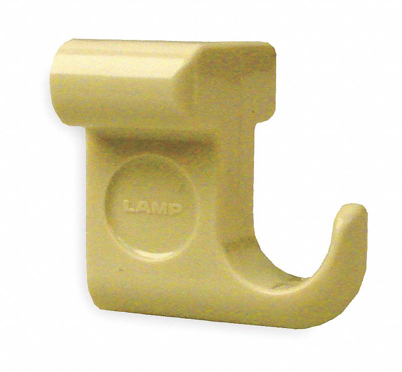 MONROE PMP Mount Hook 1 Hooks, Thermoplastic, Unfinished, 4