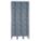 BOX LOCKR,VENTILATED,3 WIDE,6 TIER,GRAY