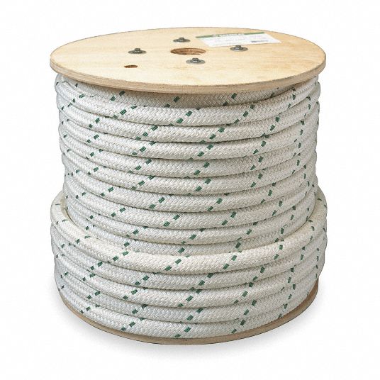 GREENLEE, 5/8 in Rope Dia., 600 ft Rope Lg., Cable Pulling Rope