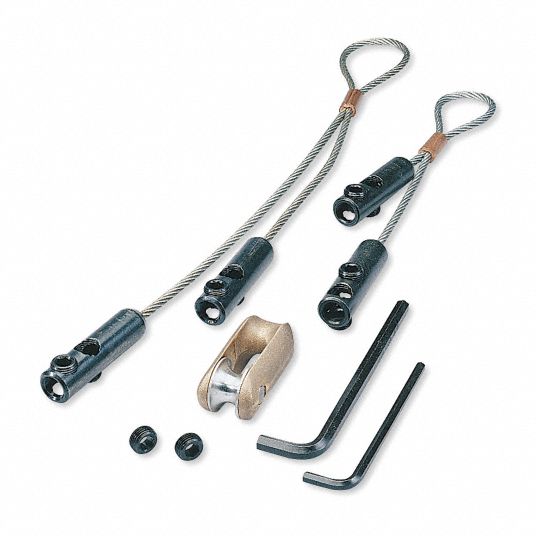 GREENLEE Cable Pulling Grip Kit 0.38 in to 1.00 in, 1,750 lb to 6,500