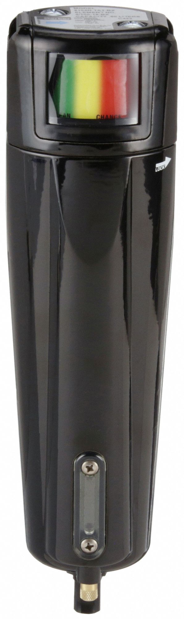 Pneumatic Oil Filter: Coalescing, 1/2 in NPT, 0.01 micron, 145 cfm, 250 psi Max Op Pressure