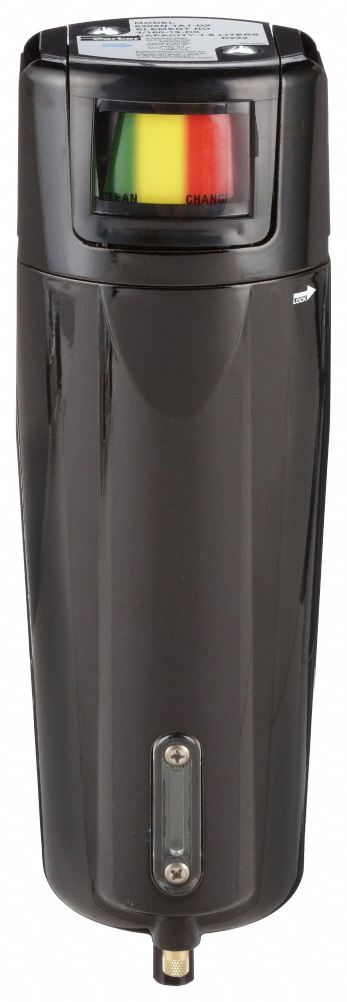 Pneumatic Oil Filter: Coalescing, 3/4 in NPT, 0.01 micron, 596 cfm, 250 psi Max Op Pressure