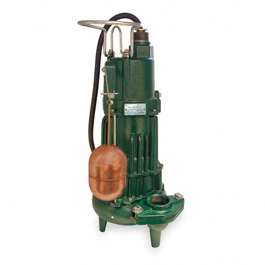 ZOELLER, 1, 220V AC, Sewage Ejector Pump 4HEX7DX284 Grainger