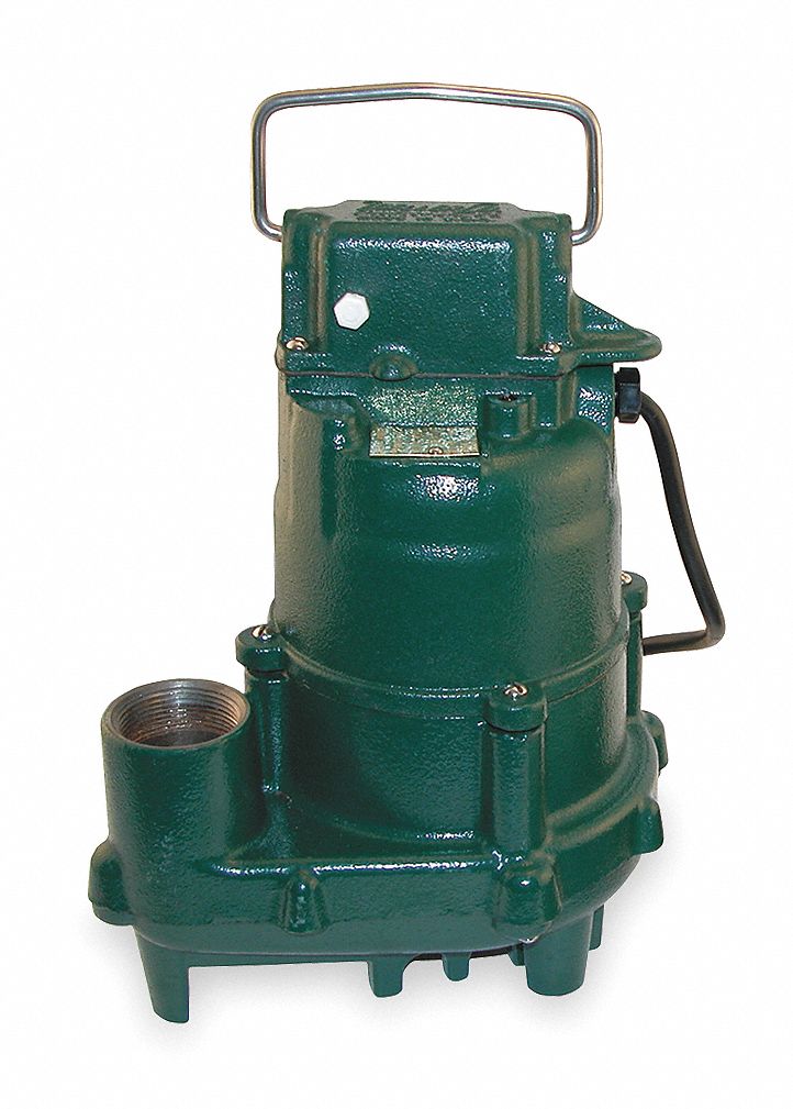 LITTLE GIANT Bomba Sumergible , Nailon , 8A , 115V , 1/2 HP - Bombas  Sumergibles para Altas Temperaturas - 35LV01