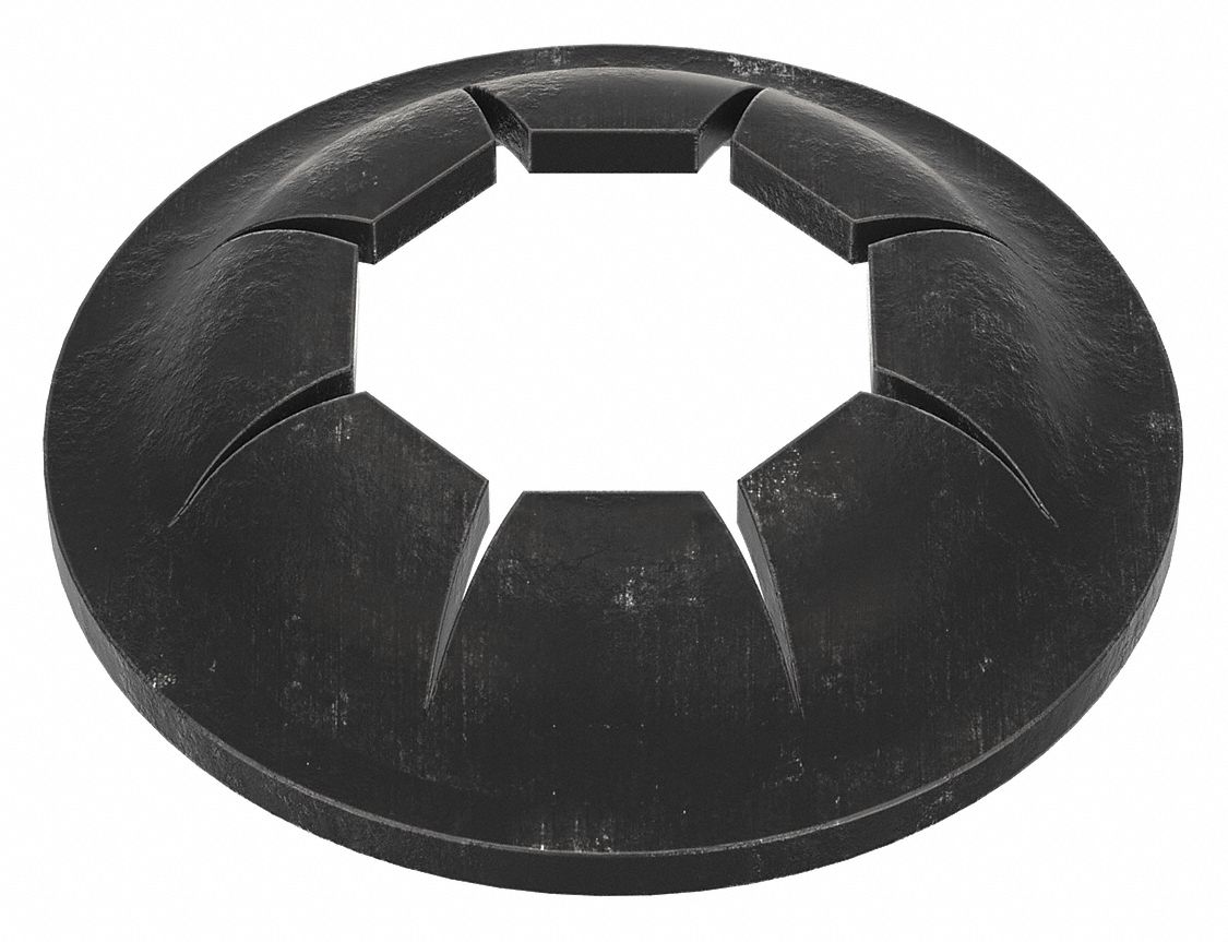 ÉCROU CAPUCHON,ROND PLAT,ACIER RESSORT,PHOSPHATE,P/VIS 3/32PO,3/16PO LA,200PQ