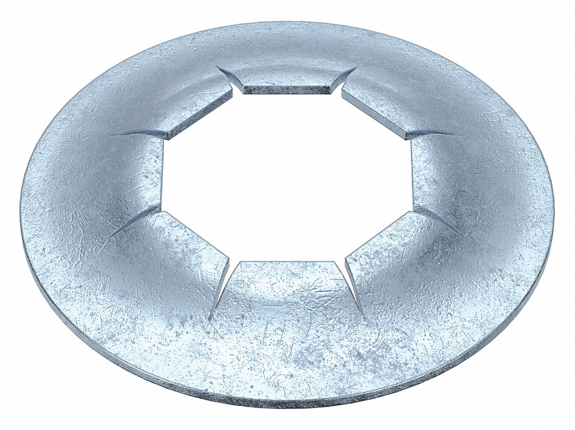 ÉCROU CAPUCHON,ROND PLAT,ACIER RESSORT,GALVANISÉ,P/VIS 5/16PO,⅝PO LA, 200PQ