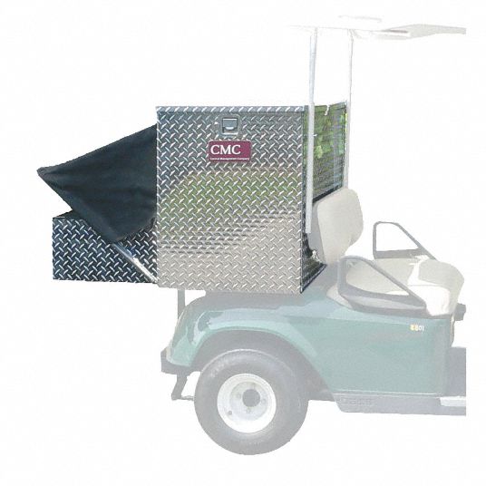 MOBILE SHOP, Golf Cart Utility Bed 4HFZ6MSGCUB Grainger