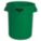 RECEPTACLE WASTE ROUND DGREEN 20GAL