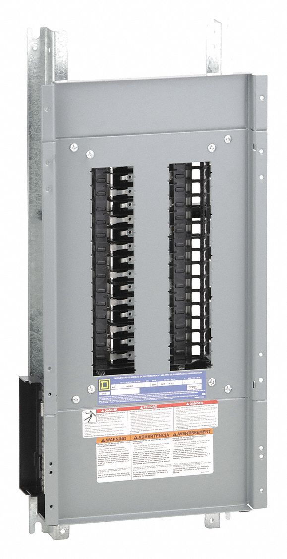 SQUARE D Panelboard Interior, Convertible, Main Lug, Circuit Breaker