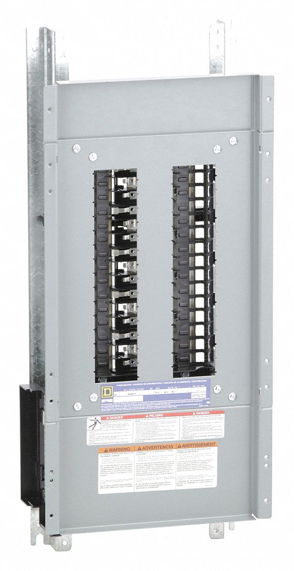 Panelboard Interior: 30 Spaces, 225 A Amps, Copper, QHB/QOB/QOB-VH, 27 in Ht, 10 7/16 in Wd