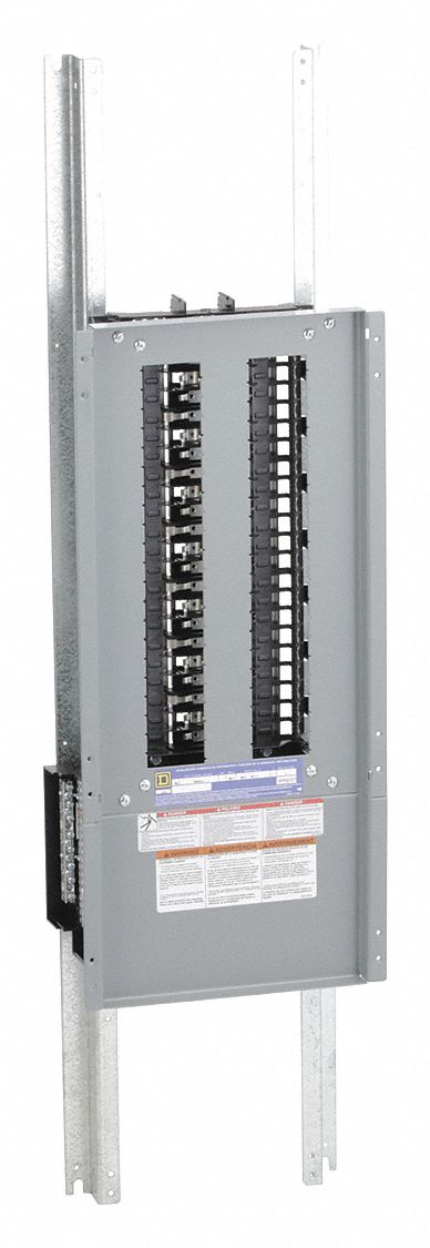 Panelboard Interior: 42 Spaces, 400 A Amps, Aluminum, QHB/QOB/QOB-VH, 45 in Ht, 10 7/16 in Wd