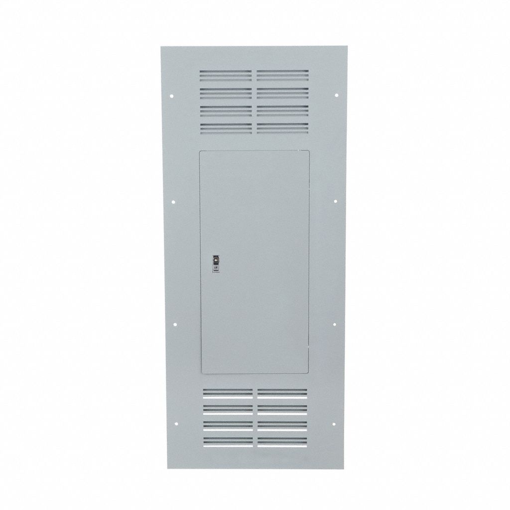 Panelboard Cover: 50 in Lg, 1D700, 1, Door, Vented, 30 Spaces, 400 A Amps, Steel, 20 in Wd
