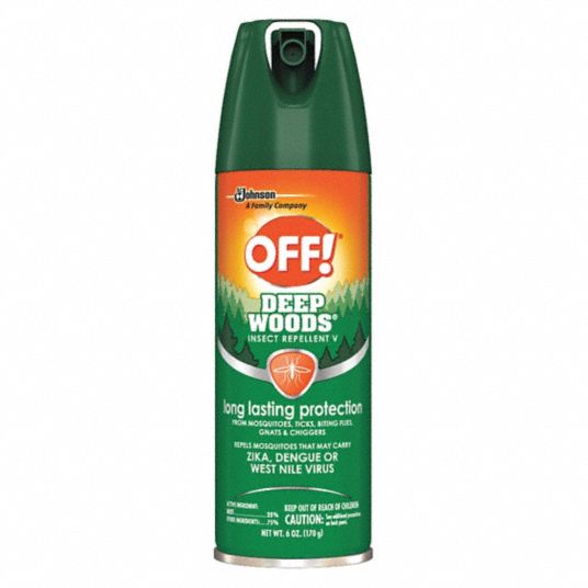 OFF, Aerosol, DEET, Insect Repellent 4HK65333242 Grainger