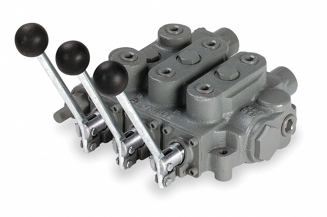 PRINCE 4 Ways Monoblock Hydraulic Directional Valve with 25 Flow