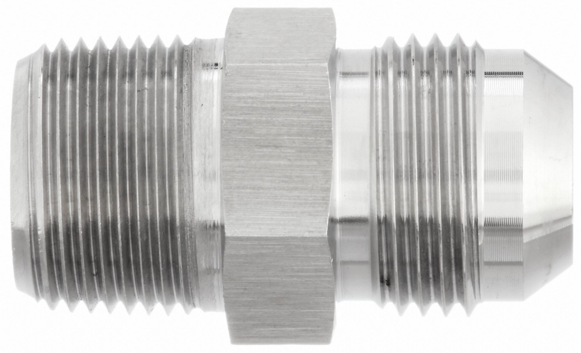 GRAINGER APPROVED Hydraulic Hose Adapter, Fitting Material 316