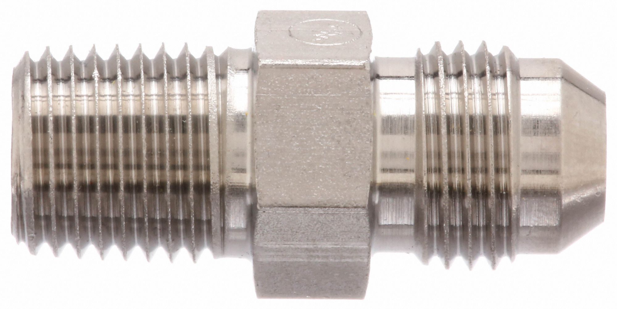 GRAINGER APPROVED Hydraulic Hose Adapter 1/8 in x 1/4 in Fitting Size