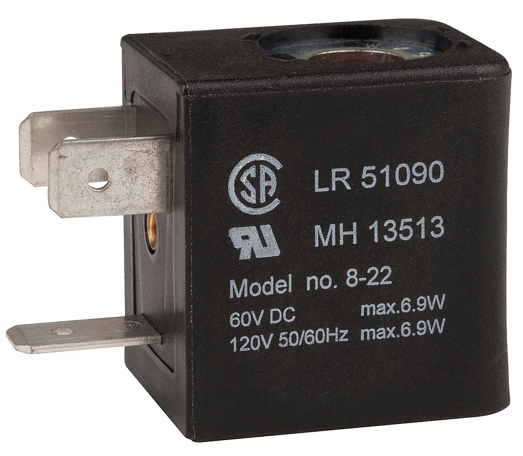 ARO 120V AC Solenoid Valve Coil; 22 mm; DIN 43650B 4HN3911621833