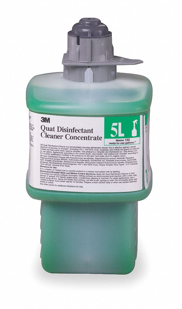 Twist 'n Fill(TM) Quat Disinfecting Cleaner
