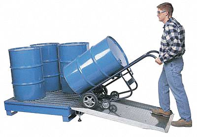 Spill Pallet Ramp Aluminum