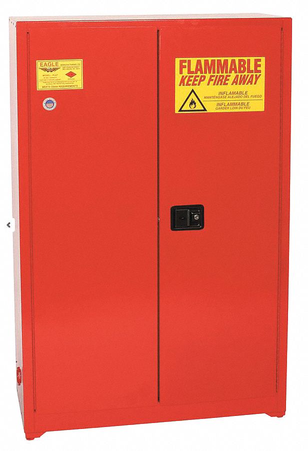 EAGLE 45 gal. Flammable SelfClosing Safety Door Type