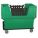 CUBE TRUCK,LLDPE,GREEN,23.0 CU. FT.