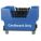 CUBE TRUCK,LLDPE,BLUE,23.0 CU. FT.