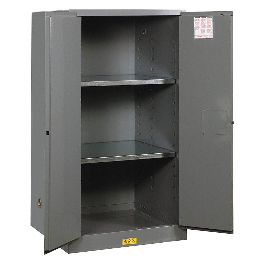 Justrite 60 Gal Flammable Cabinet Manual Safety Cabinet Door