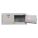 CORROSIVES SAFETY CABINET, COUNTERTOP STACKABLE, 12 GAL, 43X18X18 IN, GREY, SELF-CLOSING