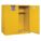 FLAMMABLES SAFETY CABINET, STANDARD, VERTICAL, 110 GALLON, 2 DRUM CAPACITY, 59X34X65 IN