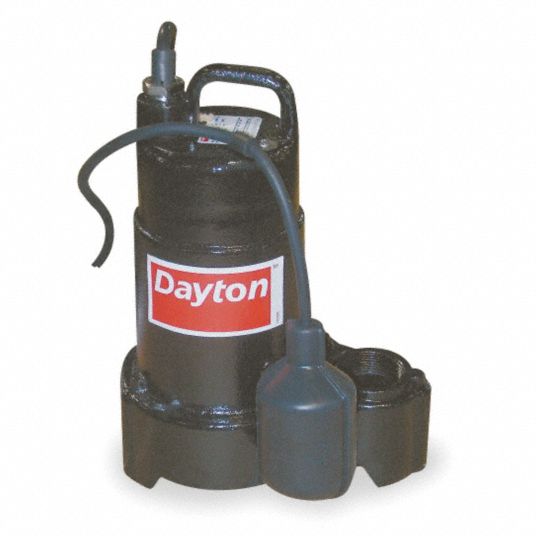 DAYTON, 1/2, Tether Float, Effluent Pump - 4HU73|4HU73 - Grainger