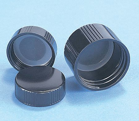 Cap, 58 mm Dia, Black, PK144