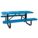 PICNIC TABLE, 72IN X 62IN, BLUE