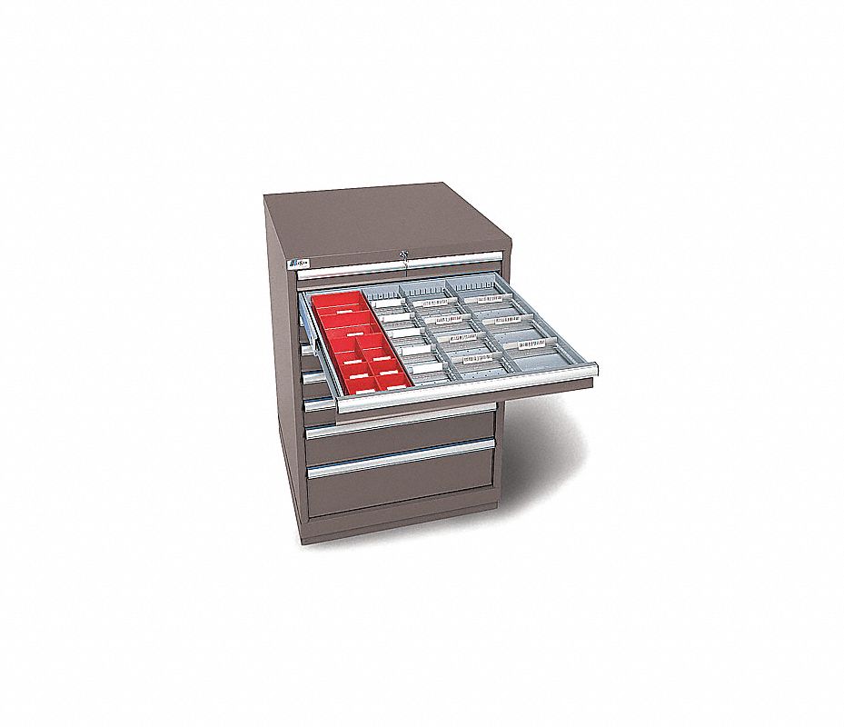 LISTA Gabinete Modular con Cajones, Fijo, 41-1/2" Alto, 28-1/4" Ancho