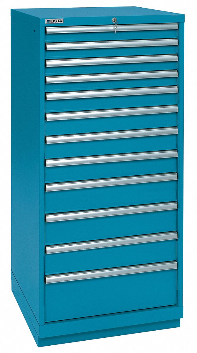 LISTA, 40 1/4 in x 22 1/2 in x 57 1/8 in, 12 Drawers, Modular Drawer